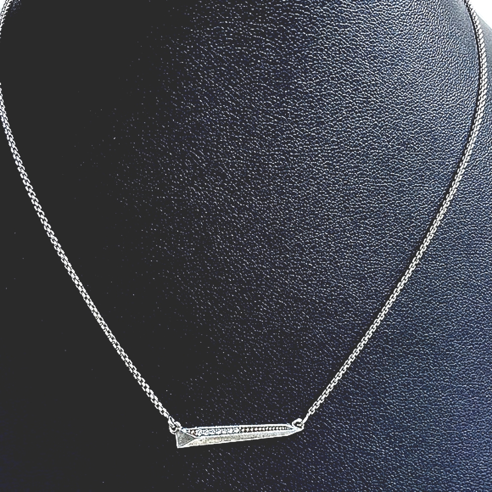 Kendra Scott Tabitha Pendant Necklace Silver
